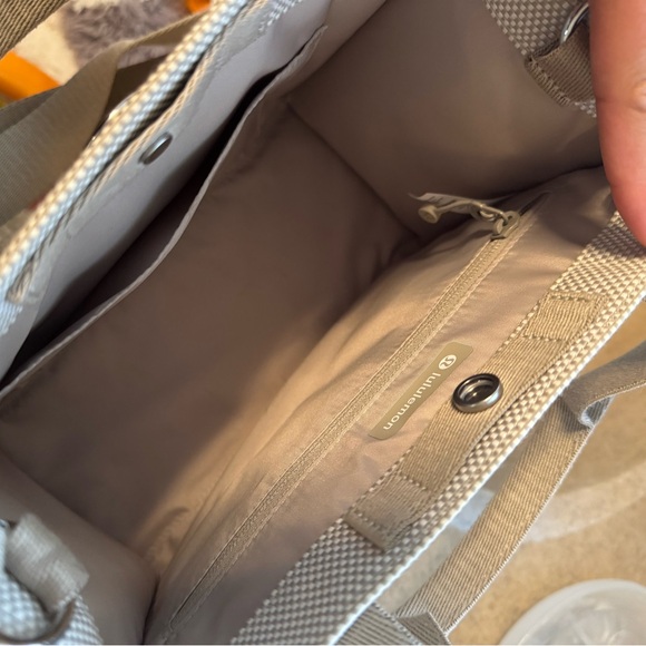 Lululemon Two Tone Canvas Mini tote - Picture 5 of 6